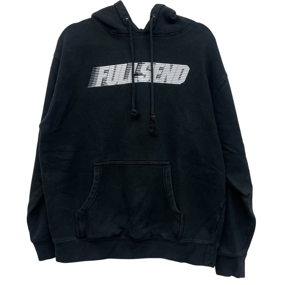 Full Send Hoodie Mens M Black‎ Nelk Boys Glitch Logo Pullover